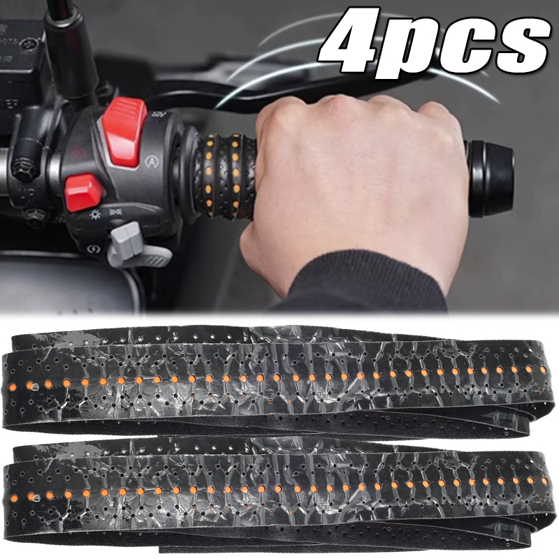 Bike Handlebar Tape - 2/4 szt. Motocyklowa taśma antypoślizgowa na