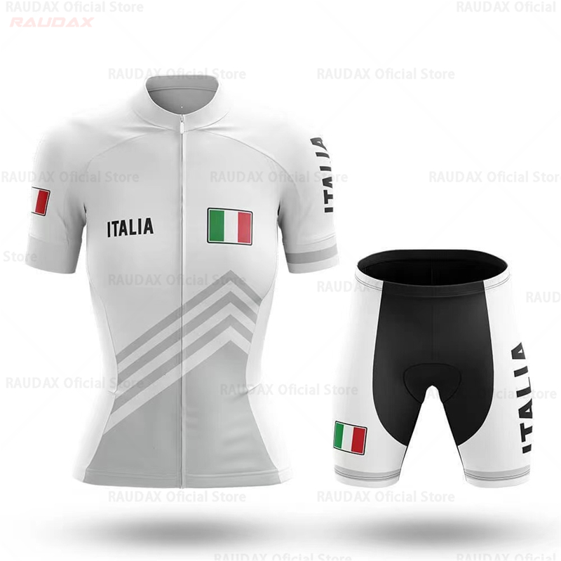 Cycling Gear Italy - Włoski Damski Zestaw Kolarski Lato 2026