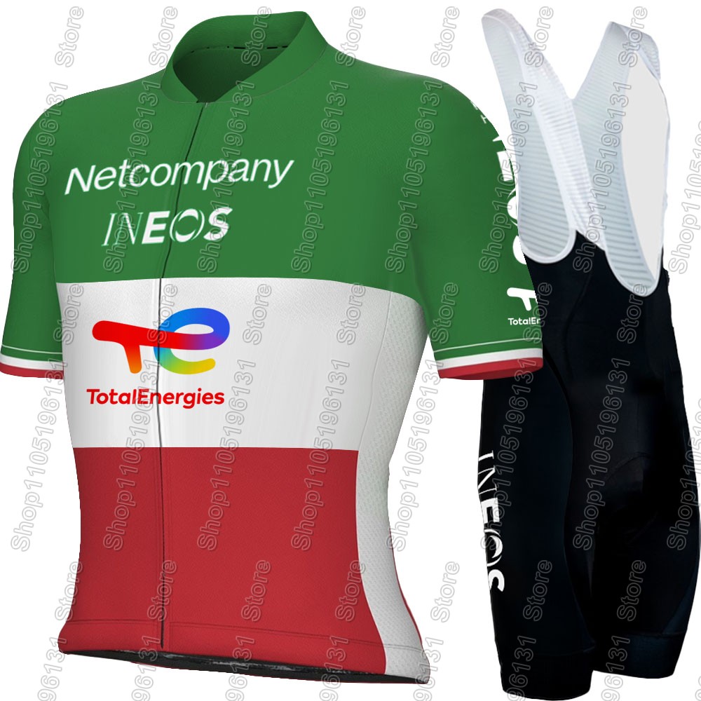 Cycling Gear Italy - Zestaw kolarski Netcompany-INEOS 2026 Włochy Męski