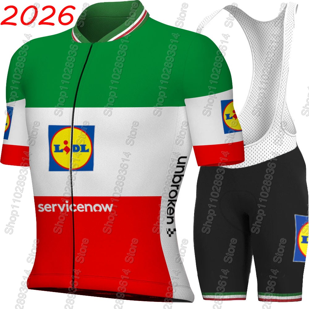 Cycling Gear Italy - Zestaw kolarski Lidl 2026 dla mężczyzn,