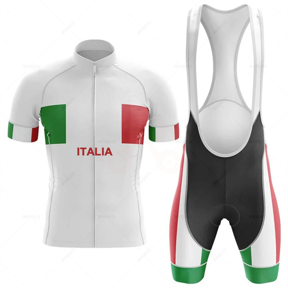 Cycling Gear Italy - Włochy nowy 2025 koszulka rowerowa letnia