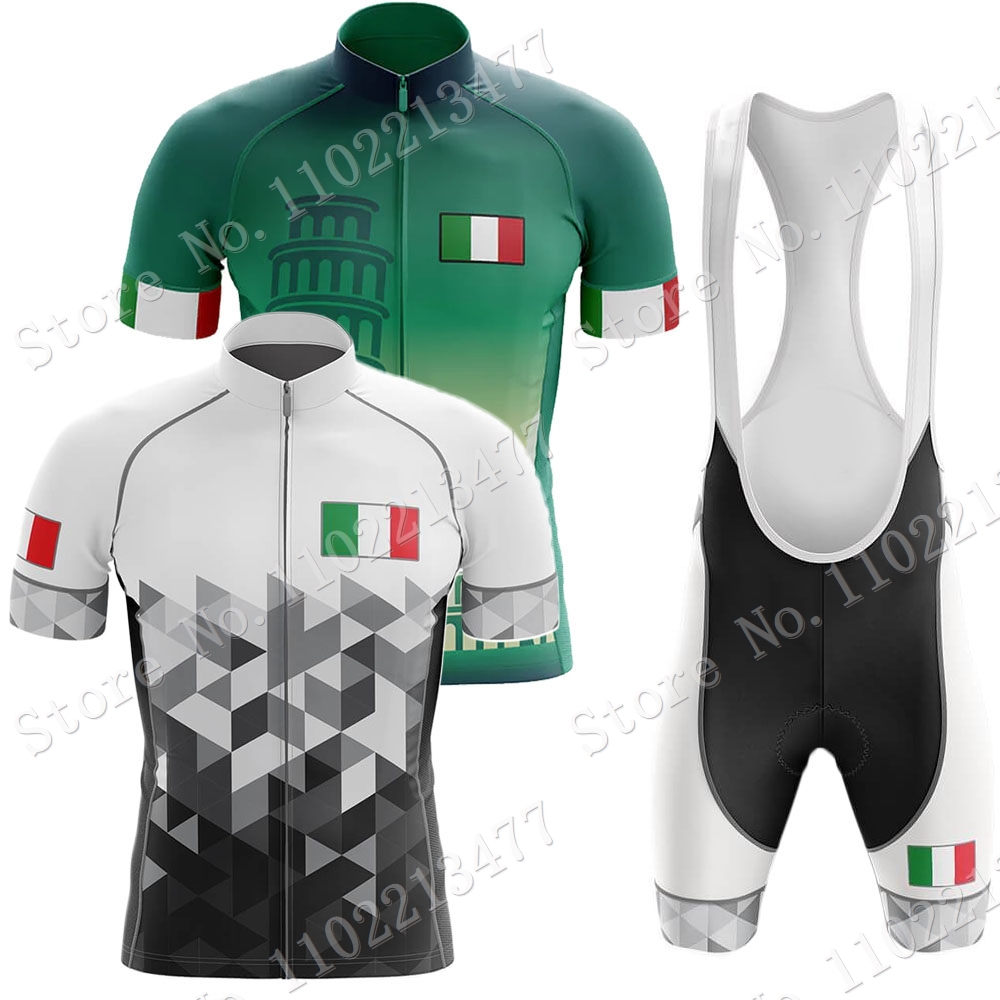 Cycling Gear Italy - Włoska reprezentacja 2024 zestaw koszulek kolarska