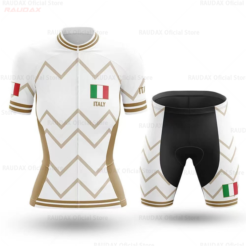 Włoski Damski Zestaw Kolarski  – Cycling Gear Italy recenzja i cena