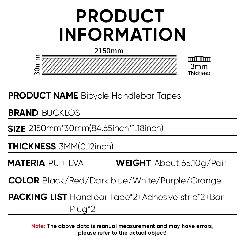 BUCKLOS Taśma na kierownicę ro – Bike Handlebar Tape recenzja i cena